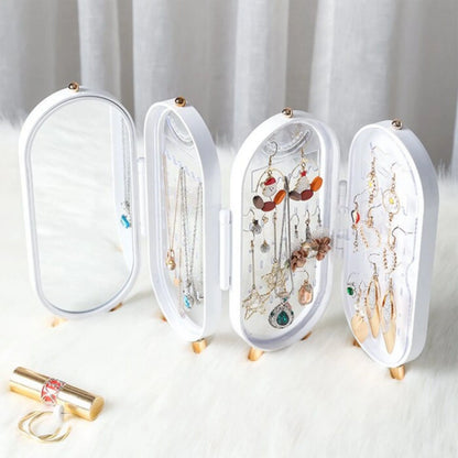 Foldable Jewellery Box with Mirror