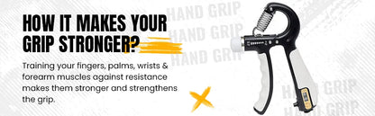 Hand gripper wrist elbow exercise gripper