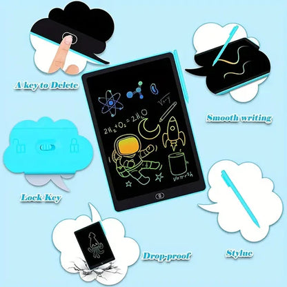 Lcd Writing Tablet Multicolor Colour 8.5''