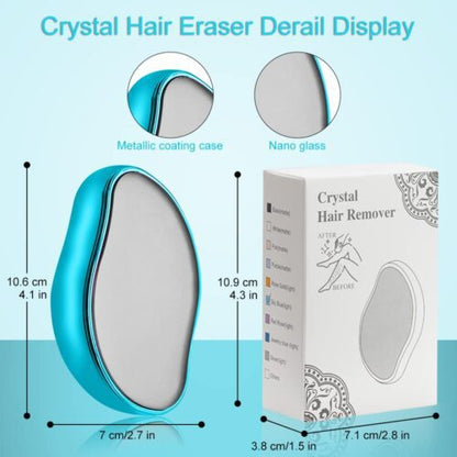 Crystal Hair Eraser, Magic Crystal Hair Remover Stone, Nano Crystal Painless