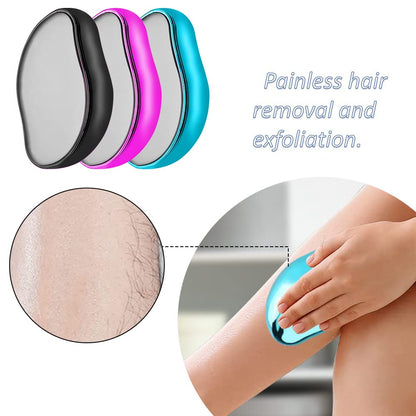 Crystal Hair Eraser, Magic Crystal Hair Remover Stone, Nano Crystal Painless