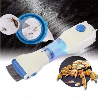 V Comb Head Lice Machine With 4 Filter Electric Anti Lice Machine For Hair Boys And Girls