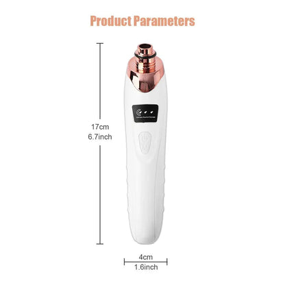 Electric Blackhead Remover, Vacuum Acne Cleaner, Black Spots Removal Device, Pore Cleaner Machine, Skin Care Tools, 5 Heads Suction Machine, Vacuum Electric Black Head Extractions Tool, Electric Facial Pore Cleaner, Exfoliating Beauty Device