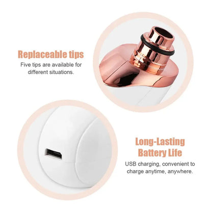 Electric Blackhead Remover, Vacuum Acne Cleaner, Black Spots Removal Device, Pore Cleaner Machine, Skin Care Tools, 5 Heads Suction Machine, Vacuum Electric Black Head Extractions Tool, Electric Facial Pore Cleaner, Exfoliating Beauty Device