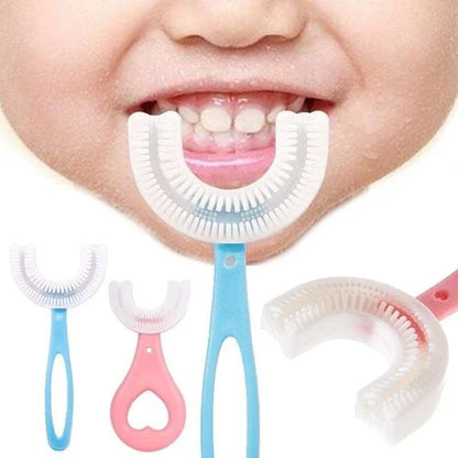 U-shaped Toothbrush For Toddlers & Kids